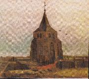 Vincent Van Gogh Old Church Tower at Nuenen France oil painting artist